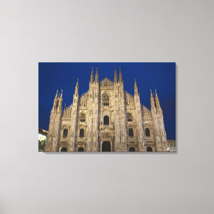 Toile Italie, province de Milan, Milan. Cathédrale de Mi