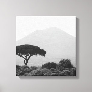 Toile Italie Souvenir du volcan du Vésuve