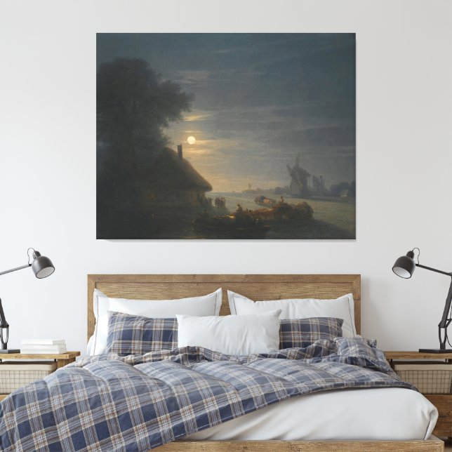 Toile Ivan Konstantinovich Aivazovsky - Deux navires en  (Insitu(Chambre))