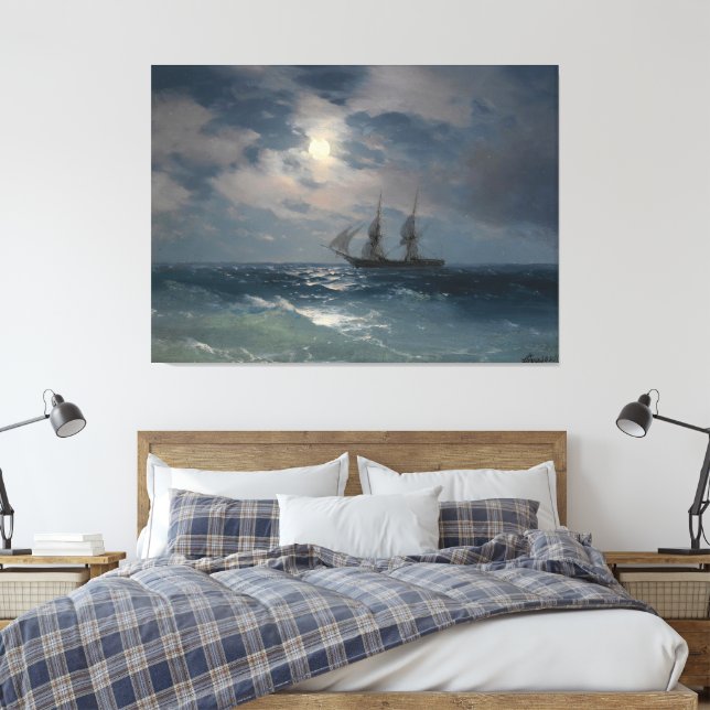 Toile Ivan Konstantinovich Aivazovsky - La Brigantine Me (Insitu(Chambre))