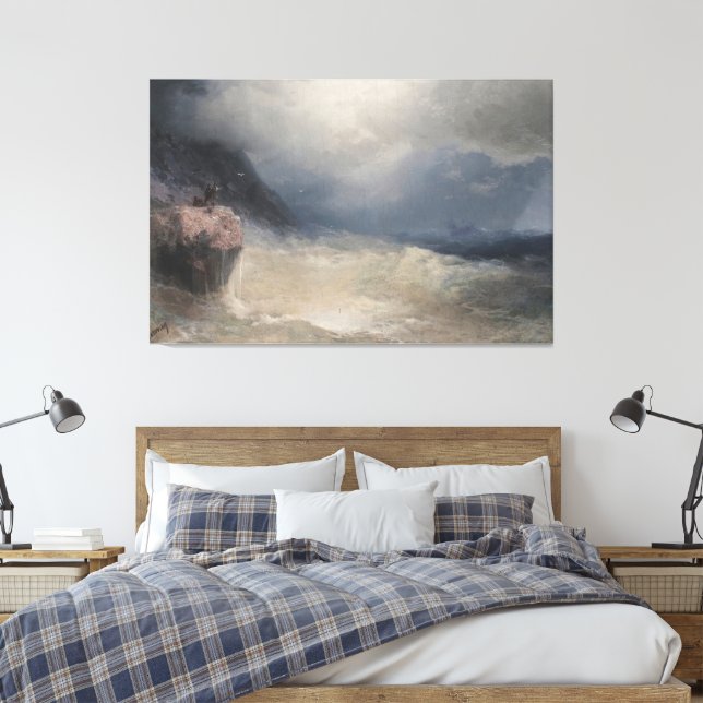 Toile Ivan Konstantinovich Aivazovsky - Le Survivant (Insitu(Chambre))