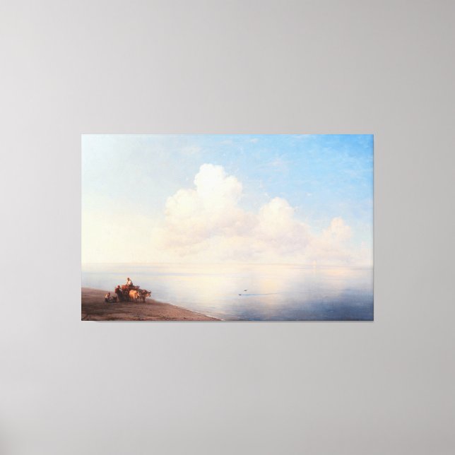 Toile Ivan Konstantinovich Aivazovsky - Mer calme  (Recto)