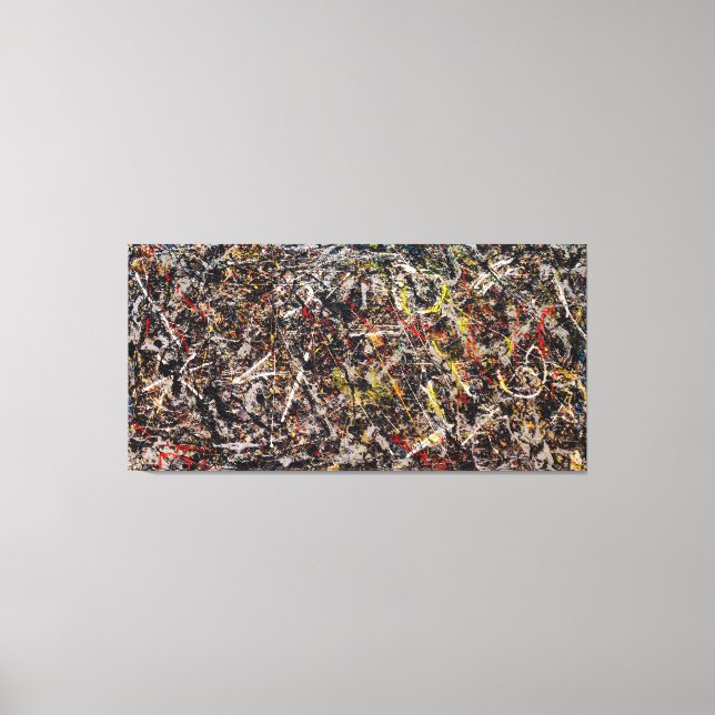 Toile J. P. - ALCHEMIE - 1947 - Expressionnisme Abstrait (Recto)