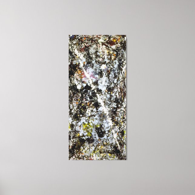 Toile J. P. - COMET - 1947 - Expressionnisme Abstrait - (Recto)