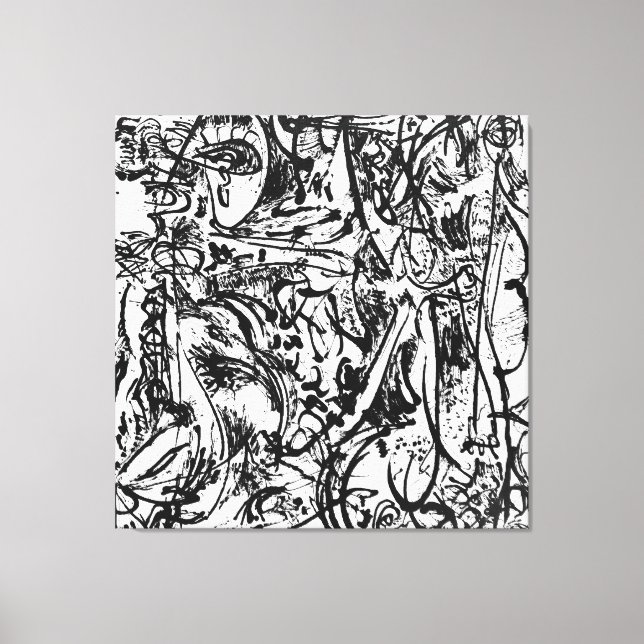 Toile J. P. - ECHO - NUMÉRO 25 - 1951 - Épanchements noi (Recto)