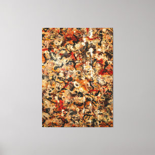 Toile J. P. - INTITULÉ - c. 1945-1949 - Peinture d'actio