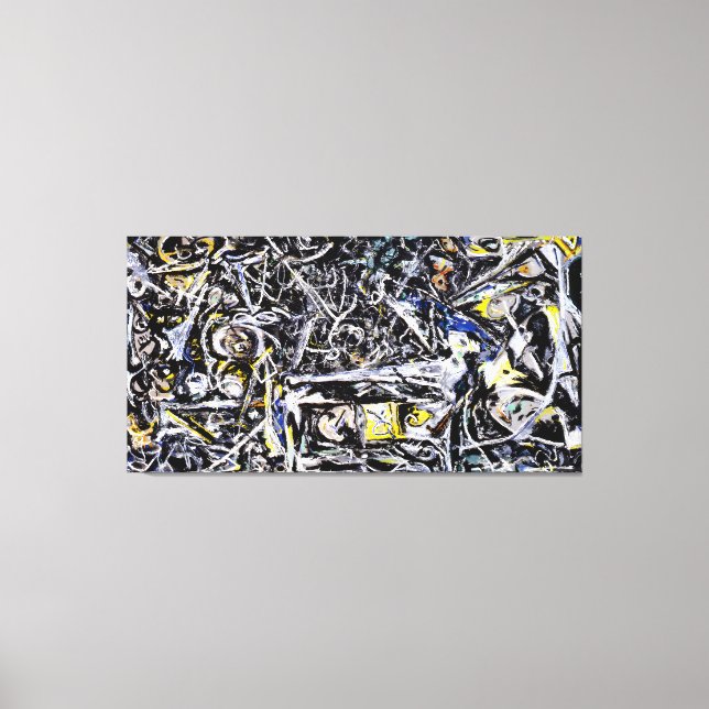 Toile J. P. - MIST DE NUIT - 1944-1945 - Abstrait - (Recto)