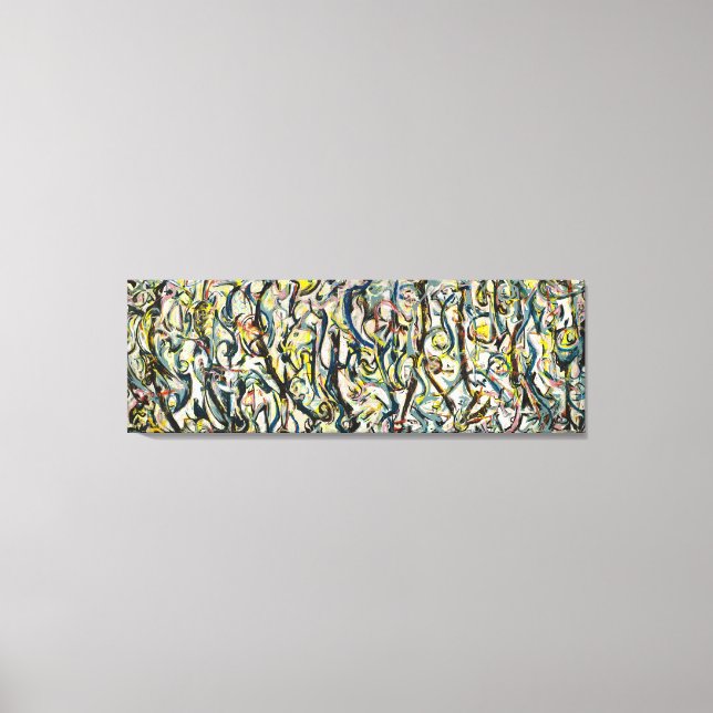 Toile J. P. - MURAL - 1943 - Expressionnisme Abstrait - (Recto)