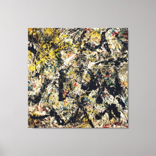 Toile J. P. - Numéro 13 - 1950 - Peinture d'action -