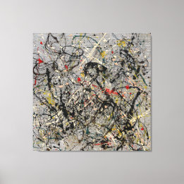 Toile J. P. - Numéro 18 - 1950 - Peinture d'action -