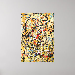 Toile J. P. - Numéro 20 - 1949 - Peinture d'action -