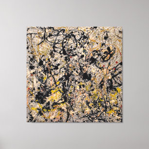 Toile J. P. - Numéro 20 - 1950 - Peinture d'action -