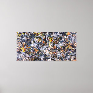 Toile J. P. - NUMÉRO 3 - 1950 - Peinture d'action -