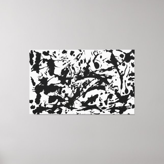 Toile J. P. - NUMÉRO 3 - 1951 - Période de coulées noire (Recto)