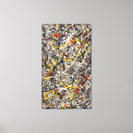 Toile J. P. - Numéro 3 TIGER - 1949 - Peinture d'action