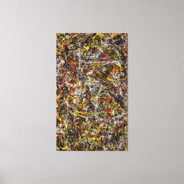 Toile J. P. - Numéro 5 - 1948 - Peinture d'action -