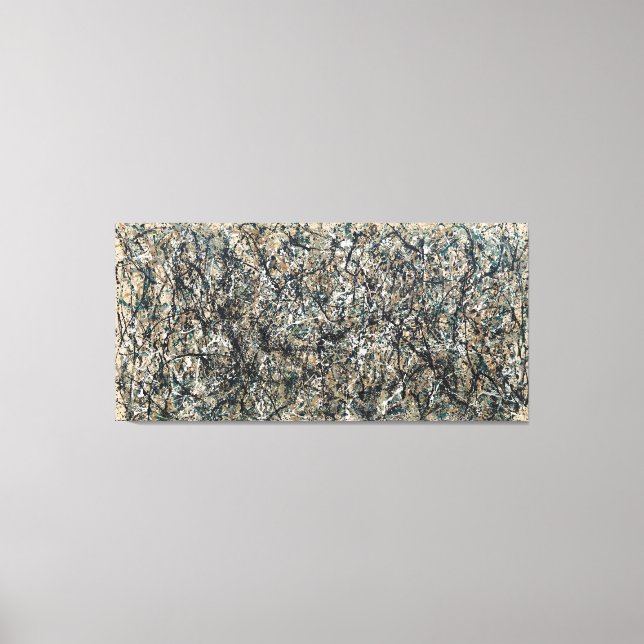 Toile J. P. - ONE Number 30 - 1950 - Peinture à action - (Recto)