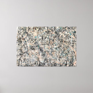 Toile J. Pollock - Numéro 1 - BRUME LAVANDE - 1950 -