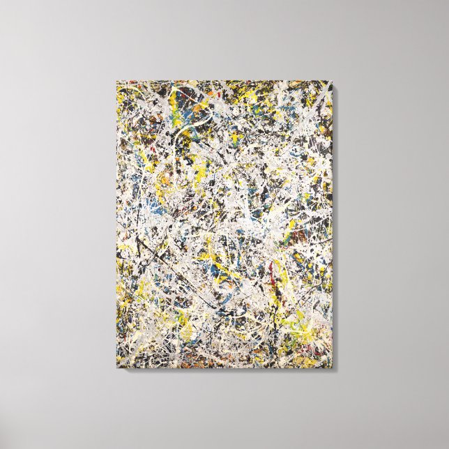 Toile J. Pollock - NUMÉRO 9 - 1949 - Peinture Acton - (Recto)