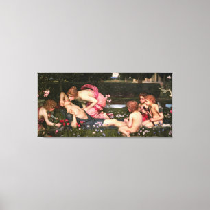 TOILE J. W. WATERHOUSE - LE RÉVEIL D'ADONIS - 1899