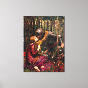 TOILE J. WATERHOUSE - LA BELLE DAME SANS MERCI