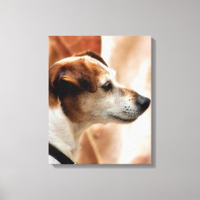 TOILE JACK RUSSELL TERRIER CHIEN (Recto)