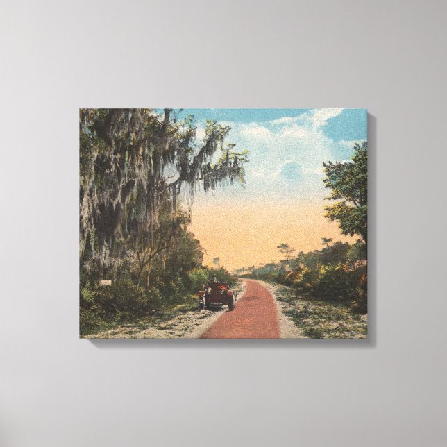 Toile Jacksonville, Floride - Vue de John Anderson (Recto)
