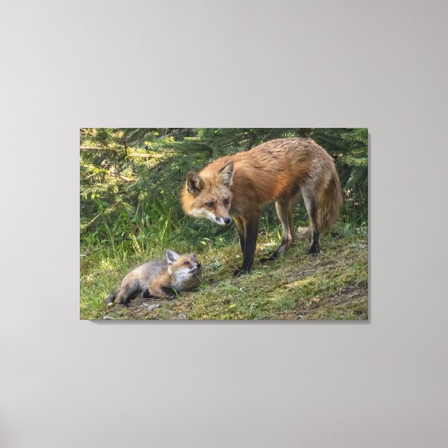 Toile J'aime ma mère (Recto)