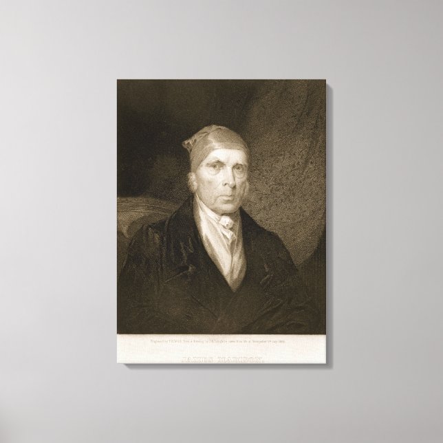 Toile James Madison aged 82, gravé par Thomas B. Welch (Recto)