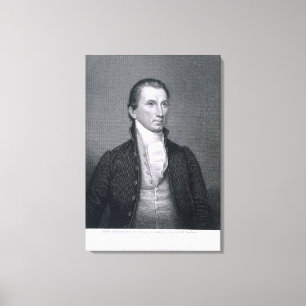 Toile James Monroe, gravé par brun Durand (1796 de