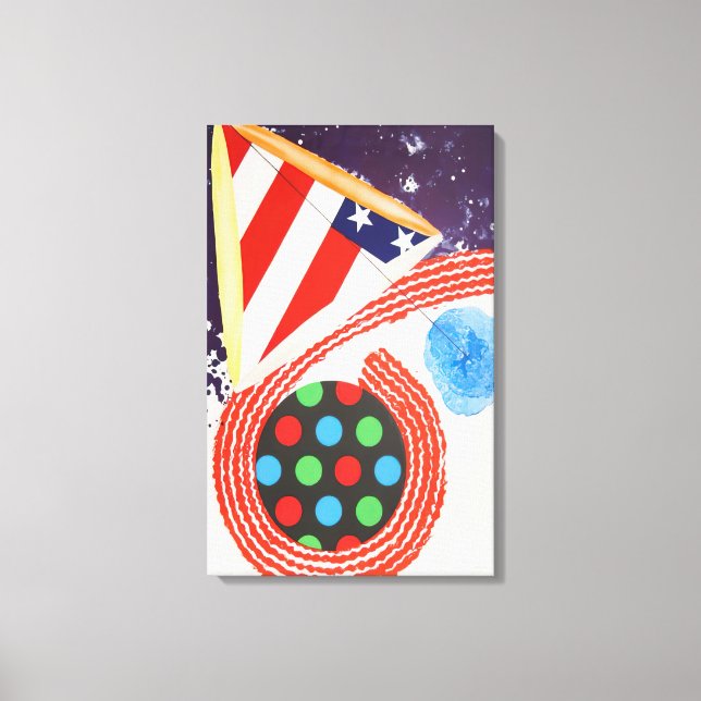 Toile James Rosenquist - Un Free pour tous (Recto)