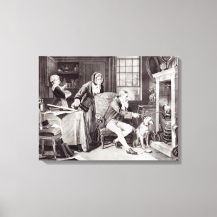 Toile James Watt Jouer avec de la vapeur