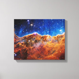 Toile James Webb Télescope Spatial Carina Nebula