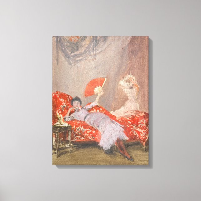 Toile James Whistler - Milly Finch (Recto)