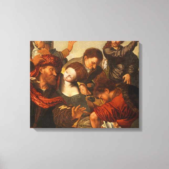 Toile Jan Sanders van Hemessen - L'appel de Matthew (Recto)