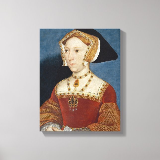 Toile Jane Seymour - Hans Holbien le Jeune - 1536 (Recto)