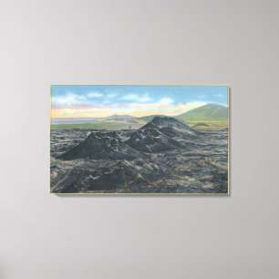 Toile Jante de cratère de parc national de l'Idaho