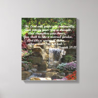 Jardin arrosé