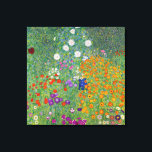 Toile Jardin aux fleurs Gustav Klimt Art Vintage Art Nou<br><div class="desc">Gustav Klimt Jardin Fleur Jardin Art Nouveau Vintage Peinture Art Nouveau 1907</div>