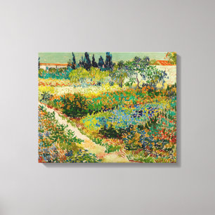 Toile Jardin d'Arles   Vincent van Gogh