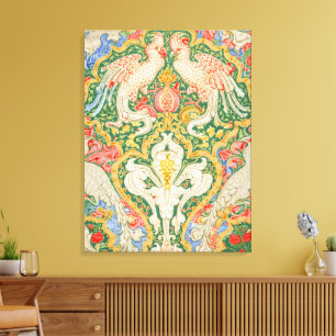 Toile Jardin de Cockatoo de Walter Crane