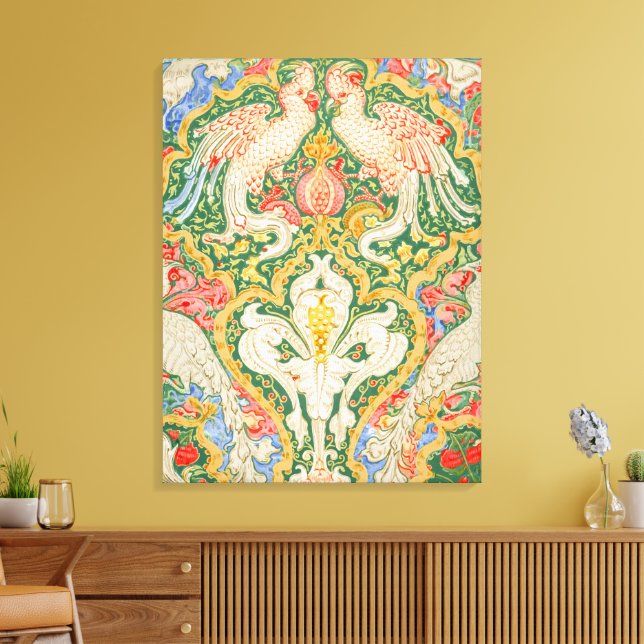 Toile Jardin de Cockatoo de Walter Crane (Insitu(Salon))