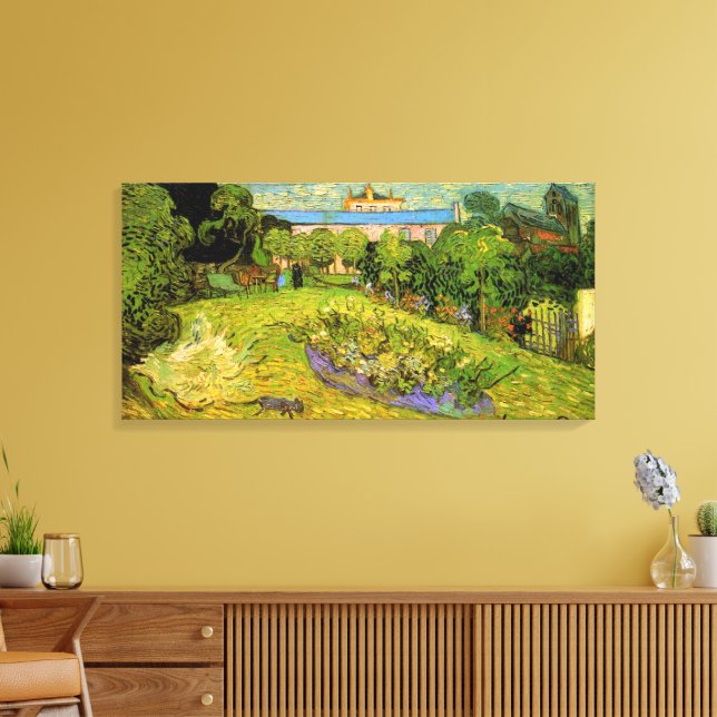 Toile Jardin de Daubigny par Vincent van Gogh, Le Jardin (Insitu(Salon))