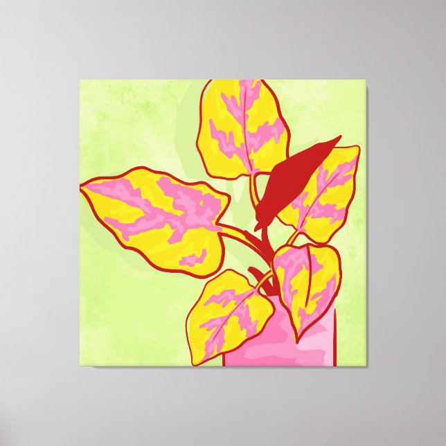 Toile Jardin de printemps (Recto)