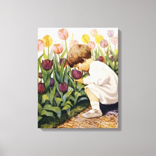 Toile Jardin de Tulip (Recto)