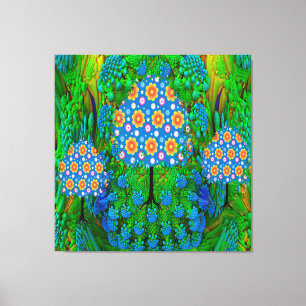 Toile Jardin d'été 