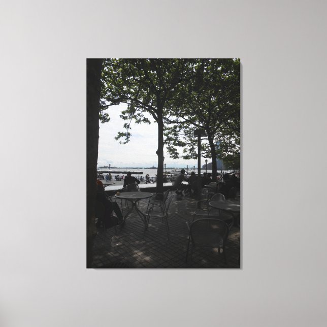 Toile Jardin d'hiver, New York (Recto)
