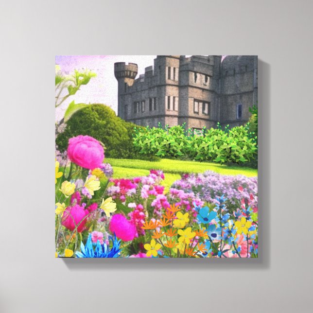 Toile Jardin du château (Recto)