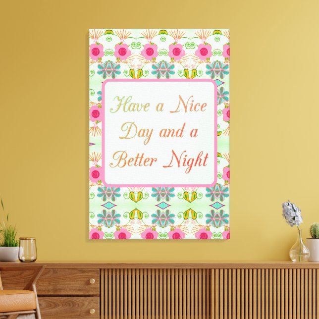 Toile Jardin écotique enchanteur : émerveillez-vous dans (Insitu(Salon))