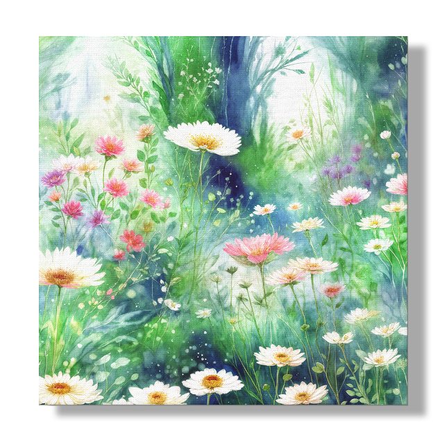 Toile Jardin Fleur sauvage enchanté (Créateur téléchargé)